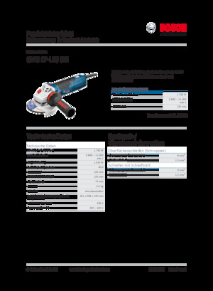 Polizoare unghiulare Bosch GWS 17-125 CIE