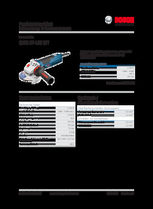 Polizoare unghiulare Bosch GWS 17-125 CIT