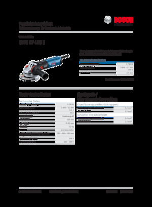 Polizoare unghiulare Bosch GWS 17-125 S