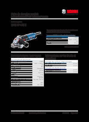 Polizoare unghiulare Bosch GWS 17-125 S