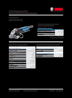 Polizoare unghiulare Bosch GWS 17-125 TS