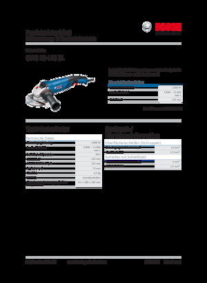 Polizoare unghiulare Bosch GWS 18-125 SL