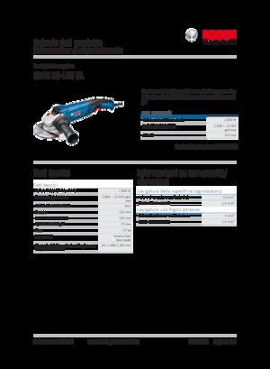 Polizoare unghiulare Bosch GWS 18-125 SL
