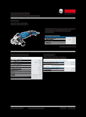 Polizoare unghiulare Bosch GWS 18-125 SPL