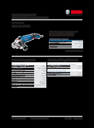 Polizoare unghiulare Bosch GWS 18-125 SPL