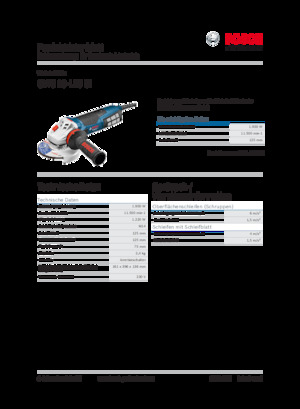 Polizoare unghiulare Bosch GWS 19-125 CI