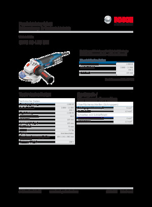 Polizoare unghiulare Bosch GWS 19-125 CIE