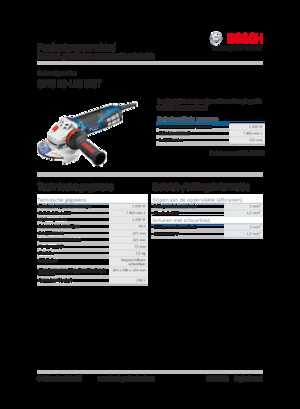 Polizoare unghiulare Bosch GWS 19-125 CIST