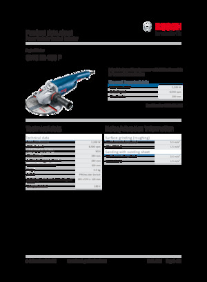 Polizoare unghiulare Bosch GWS 22-230 P