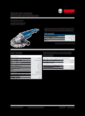 Polizoare unghiulare Bosch GWS 22-230 P