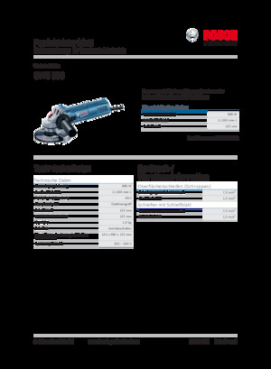 Polizoare unghiulare Bosch GWS 880