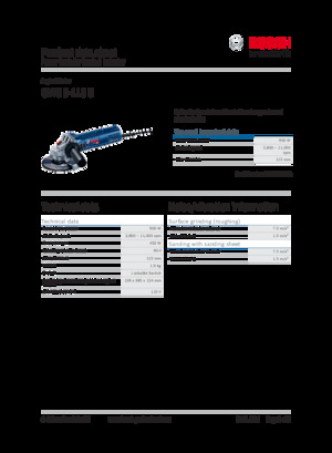 Polizoare unghiulare Bosch GWS 9-115 S