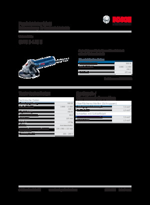 Polizoare unghiulare Bosch GWS 9-125 S