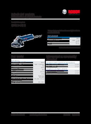 Polizoare unghiulare Bosch GWS 9-125 S