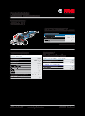 Polizoare unghiulare Bosch GWX 19-125 S