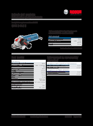 Polizoare unghiulare Bosch GWX 9-115 S