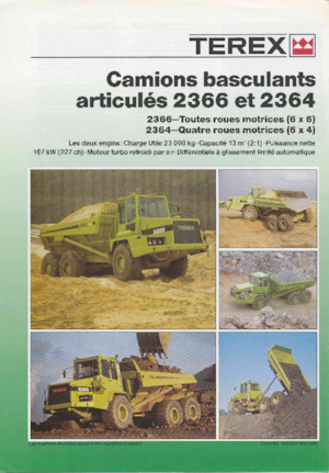 Autobasculante articulate Terex 2364