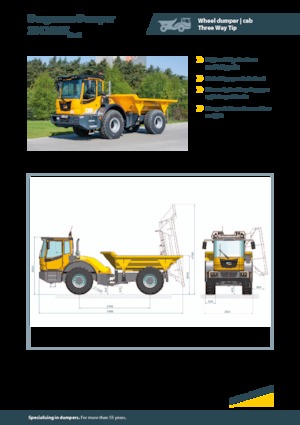 Autobasculante articulate Bergmann 3012DSK Plus