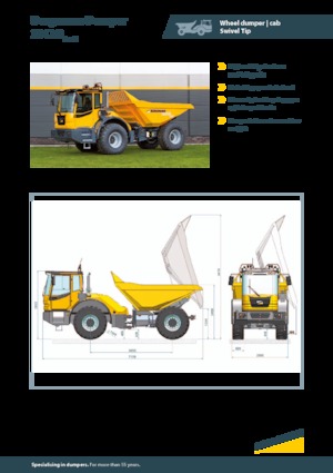 Autobasculante articulate Bergmann 3012R Plus