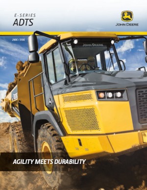 Autobasculante articulate John Deere Construction 310E