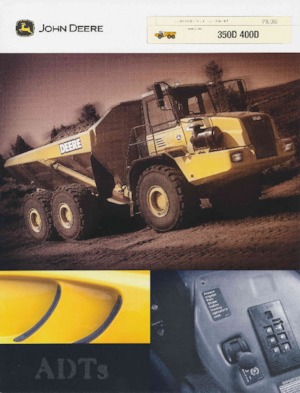 Autobasculante articulate John Deere Construction 350D