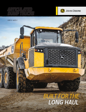 Autobasculante articulate John Deere Construction 410E-II