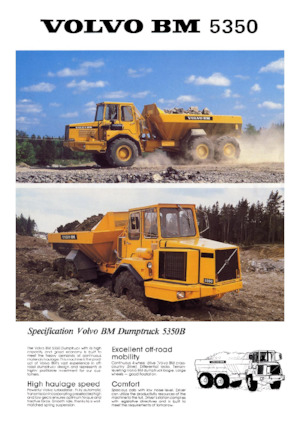 Autobasculante articulate Volvo 5350