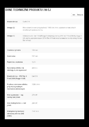 Autobasculante articulate Caterpillar 730 EJ