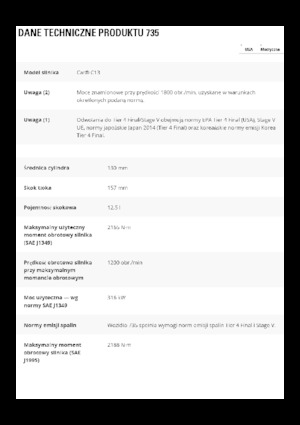 Autobasculante articulate Caterpillar 735-04A