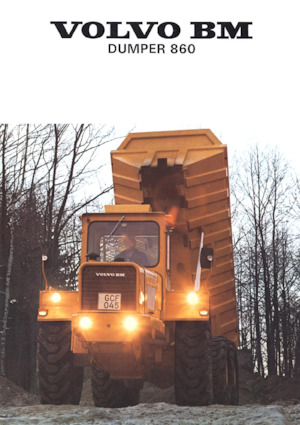 Autobasculante articulate Volvo 860