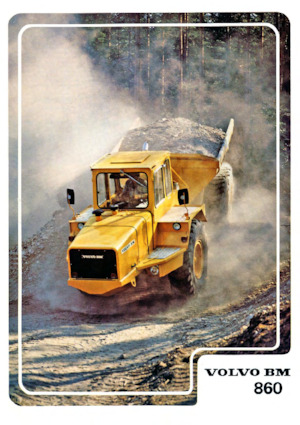 Autobasculante articulate Volvo 860S