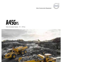 Autobasculante articulate Volvo A45GFS