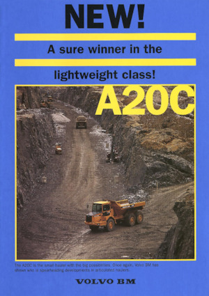 Autobasculante articulate Volvo A20C