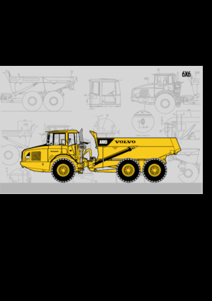 Autobasculante articulate Volvo A25D (6x6)