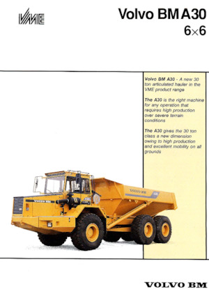 Autobasculante articulate Volvo A30