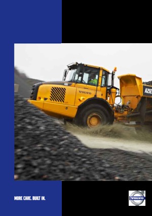 Autobasculante articulate Volvo A30E 6x6