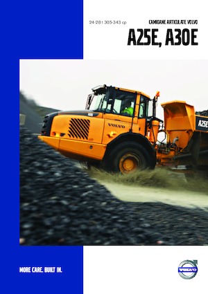 Autobasculante articulate Volvo A30E 6x6