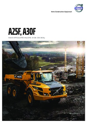 Autobasculante articulate Volvo A25F