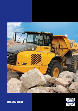 Autobasculante articulate Volvo A40E 6x6