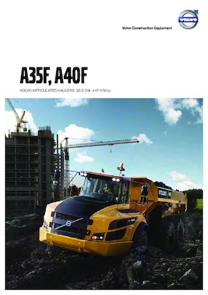 Autobasculante articulate Volvo A40F