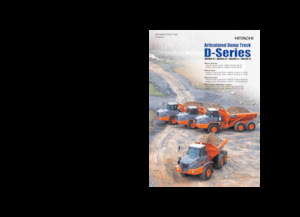 Autobasculante articulate Hitachi AH300D