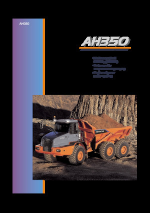 Autobasculante articulate Hitachi AH350