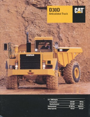 Autobasculante articulate Caterpillar D30D