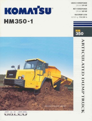 Autobasculante articulate Komatsu HM350-1