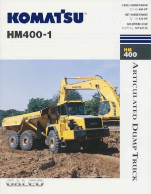 Autobasculante articulate Komatsu HM400-1