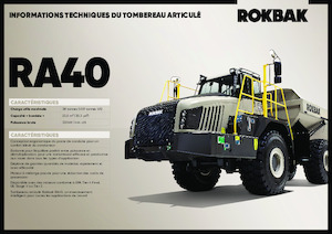 Autobasculante articulate Rokbak RA40