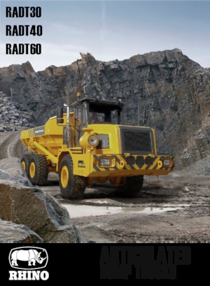 Autobasculante articulate RHINO RADT60