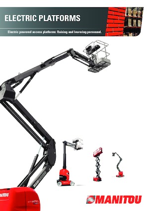 Nacele cu braț articulat pe roți Manitou 150 AETJ C
