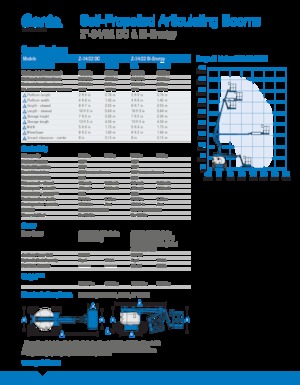 Nacele cu braț articulat pe roți Genie Z-34/22 DC