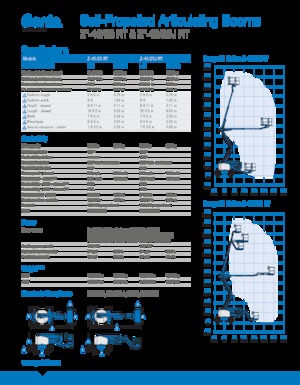 Nacele cu braț articulat pe roți Genie Z-45/25 J RT